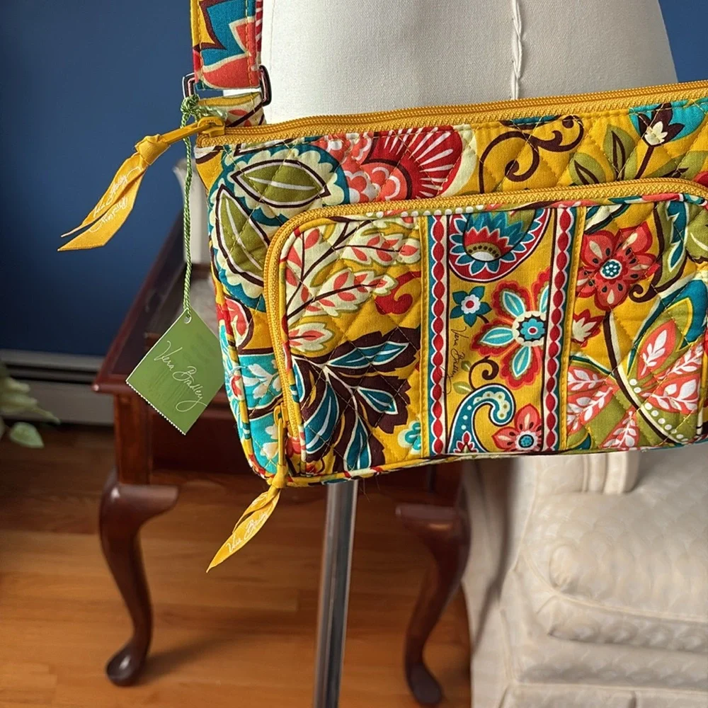 Provençal Vera Bradley Little Hipster Crossbody Bag - Picture 8 of 11